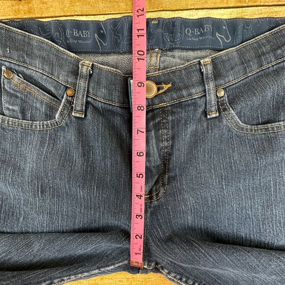 Wrangler Jeans Womens 9/10 x36 Q Baby No Gap Waistband Stretch Riding Denim Good - Picture 9 of 15